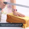 Agatige Adjustable Cake Leveler, Professional Layer Cake Slicer Cutter with 3 Stainless Steel Blades Baking Accessories for Bread Loaf Cake view 4