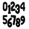 40 Inch Large Foil Helium Number Balloon Birthday Wedding Party 0-9 (Black, 3) view 4