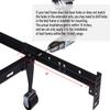 Bed Frame Footboard Extension Brackets Set Attachment Kit - Fit for Twin, Full, Queen, or King Size Beds view 3