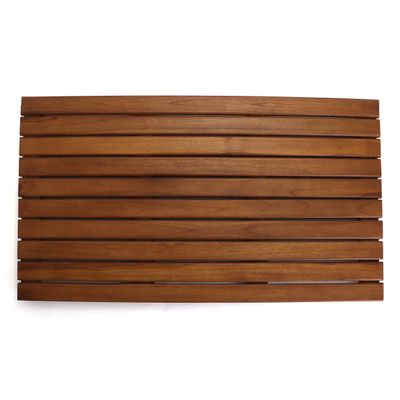 Belari Teak Shower Mat - Teak Bath Mat - Wood Bath Mat - Wood Shower Mat - Non Slip Indoor or Outdoor Shower Mat - Teak Doormat/Sauna Mat - Wooden Stall Mat (Modern)