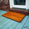 Belari Teak Shower Mat - Teak Bath Mat - Wood Bath Mat - Wood Shower Mat - Non Slip Indoor or Outdoor Shower Mat - Teak Doormat/Sauna Mat - Wooden Stall Mat (Modern) view 4