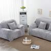 vannawong Ultra Soft Velvet Solid Colors Armchair Sofa Slipcover, Spandex Elastic Loveseat Furniture Protection Couch Wrap, Non Slip Dustproof Covers for Living Room Light Grey 57"-72" view 4