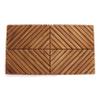 Belari Teak Shower Mat - Teak , bath mat - Wood Shower Mat - Non Slip Indoor or Outdoor Doormat/Sauna Mat - Wooden Stall Mat (Zen) view 1