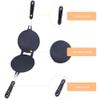 GOTOTOP Egg Roll Maker, Waffle Cone Maker, Gas Nonstick Kitchen Baking Tool, Multifunctional Crisp Omelet Pancake Pan, 15.16 x 6.69in view 4