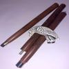 Ganga Nautical Brown Black & White 36 to 37" inch Victorian Sitting Crow Long Steampunk Walking Stick Cane Handle Wooden Walking Cane view 3