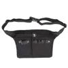 Scissors Pouch Salon Barber Hairdressing Scissors Holster Hair Stylist Tools Bag Comb Shear Holster Waist Shoulder Belt, Large Capacity Hairdressing Carrying Bag for Hairdressers (Black) view 1
