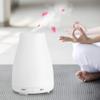 Desktop Aroma Diffuser Portable Humidifier with Multicolor LED Night Light 2 Mist Mode and Auto Shut-Off Personal Desktop Humidifier for Home Office Nursery Super Quiet(US Plug) view 2