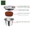 New Upgraded Reusable Coffee Capsule For Nespresso Stainless Steel Coffee Filters Espresso Coffee Crema Maker (9) view 4