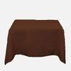 Bedding Empire 500TC Egyptian Cotton Set of 1 Piece Square Shape Tablecloth for Kitchen Dining l Decoration l Parties (90 x 90 inch, Coffee) view 1