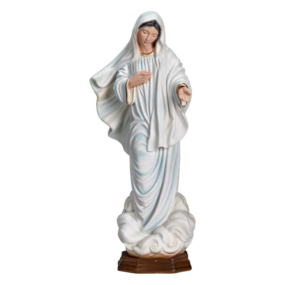 THE FAITH GIFT SHOP Our Lady of Medjugorje-Queen of Peace (12")