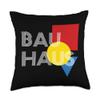 100th Anniversary of bauhausART Design School The bauhausART Design School 1919-1933 Throw Pillow, 18x18, Multicolor view 1