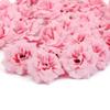 100Pcs Artificial Fake Rose Silk Flower Head Wedding Party Garden Home Decor-Pink view 2