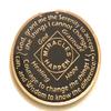 21 Year NA Black & Gold Medallion -Chip, Coin, Token view 2