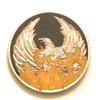 20 Year NA Black Phoenix Rising from The Ashes Medallion-Chip, Coin, Token view 1
