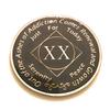 20 Year NA Black Phoenix Rising from The Ashes Medallion-Chip, Coin, Token view 2