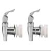 Silver Beverage Dispenser Replacement Spigot, Push Style Spigot for Beverage Dispenser Carafe, Water Dispenser Replacement Faucet (2 PACK) view 1