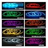 AIHONG Multipurpose 1m 2m 3m 5m Sewing Edge Neon Light Dance Party Car Decor Light Neon Flexible EL Wire Rope Tube LED Strip with DC12V Plug for Cosplay Dress Carnival Decoration view 4