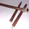 Ganga Nautical Skull Handle Made of Solid Brass Walking Cane for Wedding Ceremony Designer Brass Skull Head Handle view 4