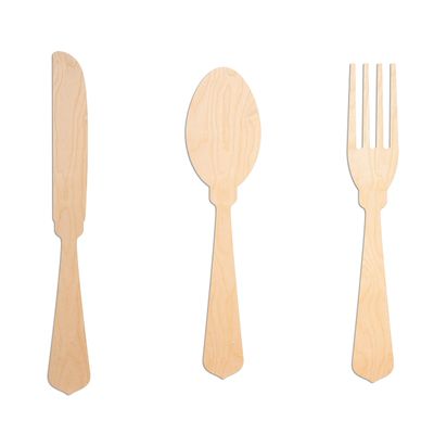 UNFINISHEDWOODCO Utensil Set, 3 Pieces - 23.5" Utensil Set