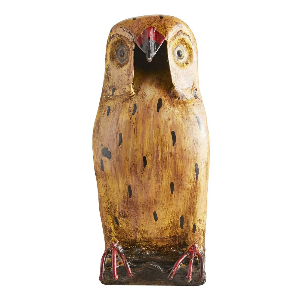 47th & Main Figurine Tabletop Dcor, 7.87" Tall, Owl