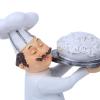 Agatige Resin Decoration Ornament, Function Decoration Cook Statue Chef Figurines for Restaurant Kitchen Home Cafe Pastry Decor(#2) view 3