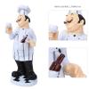 Agatige Resin Decoration Ornament, Function Decoration Cook Statue Chef Figurines for Restaurant Kitchen Home Cafe Pastry Decor(#3) view 4