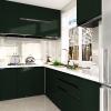 VEELIKE 15.7''x118'' Dark Green Peel and Stick Wallpaper Self Adhesive Solid Green Contact Paper Waterproof Decorative Vinyl Film for Walls Countertops Cabinets Shelf Drawer Liners Bedroom Kitchen view 3