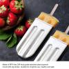 10Pcs Stainless Steel with 100Pcs Sticks Holder,Commercial Ice Ice Cream Maker (Round head) view 3