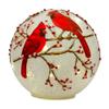 Melrose 83374 LED Cardinal Globe, Glass Set of 3 view 3