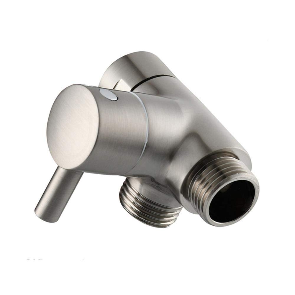 G 1/2 Connector Handheld Showerhead Fixed Spray Head Adapter Bathroom Shower Arm Diverter Modern Replacement Part 3 Way