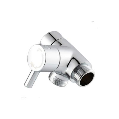 G 1/2 Connector Handheld Showerhead Fixed Spray Head Adapter Bathroom Shower Arm Diverter Modern Replacement Part 3 Way