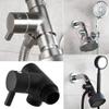 G 1/2 Connector Handheld Showerhead Fixed Spray Head Adapter Bathroom Shower Arm Diverter Modern Replacement Part 3 Way view 4