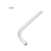 Thread G1/2 Stainless Steel Wall Mounted Tube Rainfall Shower Head Arm Bracket view 2