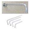 Thread G1/2 Stainless Steel Wall Mounted Tube Rainfall Shower Head Arm Bracket view 4