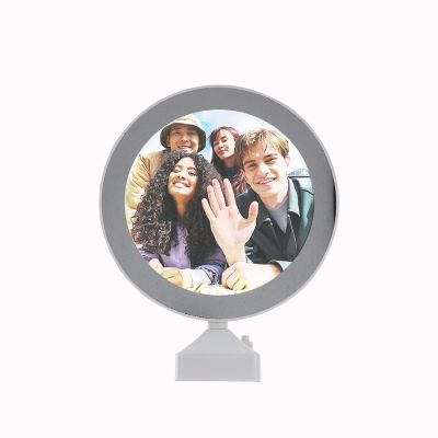 FAVOMOTO Digital Photo Frame, 3 in 1 LED Vanity Mirror Photo Album LED Photo Frame Electronic Picture Frame Mirror for Mother's Day present Couple Anniversary