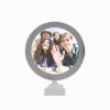 FAVOMOTO Digital Photo Frame, 3 in 1 LED Vanity Mirror Photo Album LED Photo Frame Electronic Picture Frame Mirror for Mother's Day present Couple Anniversary view 1