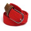 Andongnywell Stretch Belts for Men Women Elastic Braided Canvas Woven Casual Belt Waist Band Waist Strap Waist Cinch (Green,One Size) view 2
