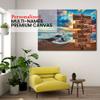 MySoulAndSpirit Store - Beach Ocean Sunset Multi Names Premium Canvas Crossroads Personalized Canvas Wall Art, Family Street Sign Family Name Art Canvas For Home Decor Custom Canvas Wall Art (48"x32") view 4