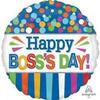 Anagram 18" Boss's Day DOTS & Stripes HX view 1