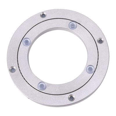 Load Capacity 50kg Heavy Duty Rotating Bearing Turntable Round Dining Table Smooth Swivel Plate Dining TableTurntable Bearing - 8 in Aluminium Alloy Swivel Turntable Dining