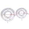 Load Capacity 50kg Heavy Duty Rotating Bearing Turntable Round Dining Table Smooth Swivel Plate Dining TableTurntable Bearing - 8 in Aluminium Alloy Swivel Turntable Dining view 2