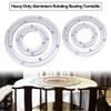 Load Capacity 50kg Heavy Duty Rotating Bearing Turntable Round Dining Table Smooth Swivel Plate Dining TableTurntable Bearing - 8 in Aluminium Alloy Swivel Turntable Dining view 3