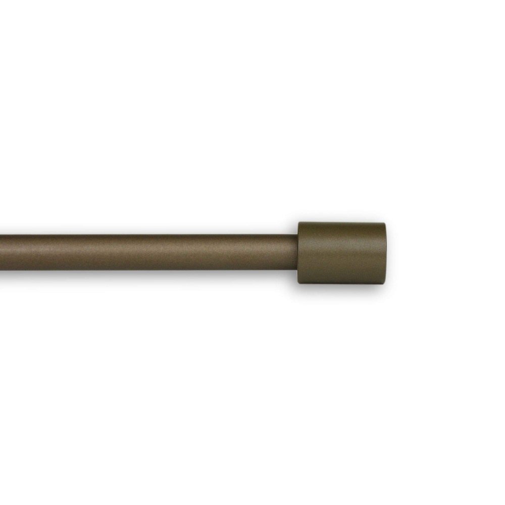 51" Antique Gold Curtain Rod with Mounting Hardware