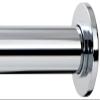 Ivilon Tension Curtain Rod - Spring Tension Rod for Windows or Shower, 36 to 54 Inch. Chrome view 1