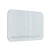 U Brands Magnetic Glass Dry-Erase Board with Floating Tray (24" W x 18" H) view 1