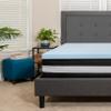 BizChair King 10 Inch CertiPUR-US Certified Foam Pocket Spring Mattress & 2 inch Gel Memory Foam Topper Bundle view 1