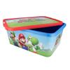 Stor Super Mario Storage Box Container with Click Lock Lid, For Kids, Bedroom, Playroom, Toys, BPA Free (13 Litre) view 4