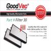 GoodVac H13 2-Pack Replacement Filter Kit Compatible with Inofia 1608 (PM1608) view 2