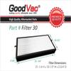 GoodVac H13 2-Pack Replacement Filter Kit Compatible with Inofia 1608 (PM1608) view 4