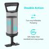 Hand Pump - Double Quick Air Pump for Inflatable, Hand Held Air Pump Rapid Inflation Portable Manual Air Pump with 3 Nozzle for Outdoor, Swimming Ring, Mattress, Pool Floats, Inflatable Toys view 2
